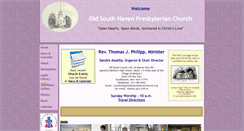 Desktop Screenshot of oldsouthhavenchurch.org
